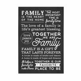 Words That Inspire Rectangle Silkscreen Wall Art